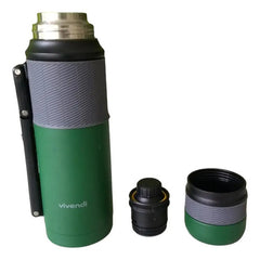 Termo Matero Vivendi 1.2 L Acero Inox Asa Plegable Verde Verde