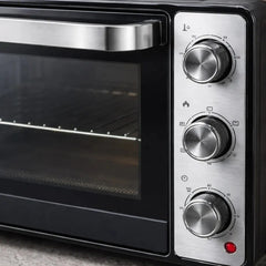 Horno Eléctrico Bgh 55lts Duo Bhe55m25n Negro Negro