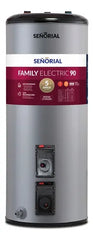 Termotanque Electrico Señorial Family 90l Alta Recuperacionc Gris Plata