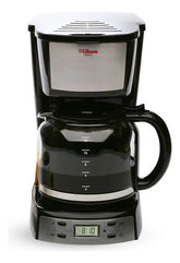 Liliana Desayuno Smarty Ac964 Color Negro Acero Inoxidable De Filtro 1,8 Litros