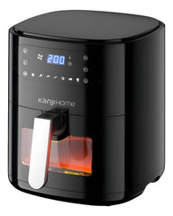 Freidora Aire Digital Sin Aceite Kanji Kjh1800 D7.5l 1800w C Negro