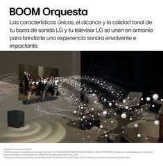 Barra De Sonido LG 3.1.1 S70ty Con Subwoofer 400w Bluetooth Negro