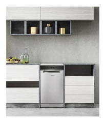 Lavavajillas Whirlpool Wsfo3t2 10 Cubiertos Acero Inox Color Acero Inoxidable