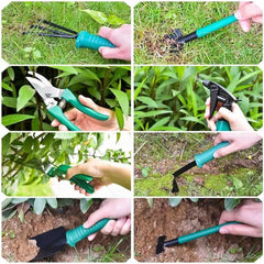 Kit De Jardineria Valija Set 10 Herramientas Jardin En Cuota