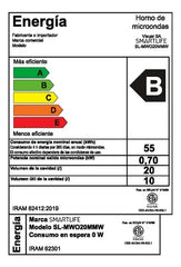 Microondas Smartlife Digital Sl-mwo20mdb Negro 20l