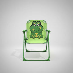 Silla Reposera Infantil Niños Chicos 1 Posicion Ranita Verde Verde