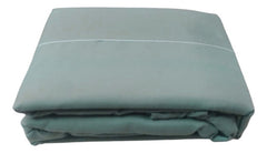 Juego Sabanas 1 Plaza 1/2 Fp Home Premium 300 Hilos Verde Liso Verde