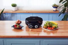 Pizza Maker Plancha Antiadherente Atma Pm903a 4 Niveles - Negro - 60