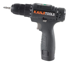Atornillador Inalambrico Kanji Tools Kit-at121pb Color Negro Frecuencia 50/60