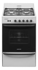 Cocina A Gas Longvie 13331bf 56cm Blanca Cajón Parrilla Color Blanco