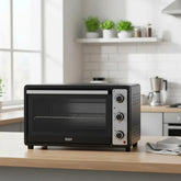 Horno Eléctrico Bgh 55lts Duo Bhe55m25n Negro Negro