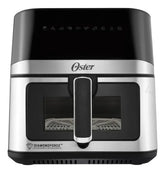 Freidora De Aire Digital Oster Con Ventana 7.5 Litros Gris