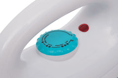 Plancha Kanji Home Kjhpls1002 Seca 1000w Base Acero Inox Blanco