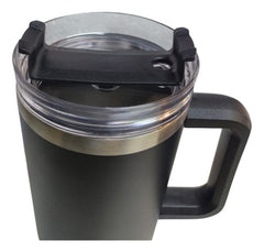 Vaso Térmico Acero Inox Vivendi Negro De 1200 Ml C/sorbete Negro Lisa