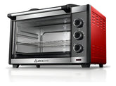 Horno Eléctrico Ultracomb Uc45acn Con 2 Anafes 45lts Rojo