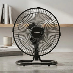 Ventilador De Pie Pared Turbo 3 En 1 Liliana Vp10m 60w 25.4 Cm Negro 3