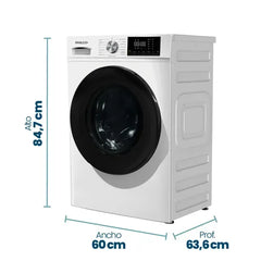 Lavarropas Carga Frontal Philco Phlf112bn Blanco 11kg Blanco