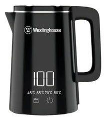 Pava Eléctrica Digital Control Temperatura 1.8l Tactil Westinghouse Wh-pe15006m Color Negro