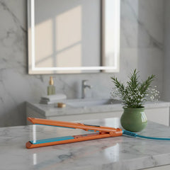 Planchita De Pelo Ga.ma Italy Bloom Elegance Led Tourmaline Naranja