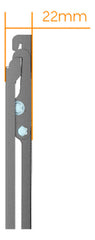 Soporte Fijo Con Inclinacion Tv Led Onebox Fi24 De 13 A 43p Negro