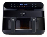 Freidora De Aire Digital Quint 10 Litros Negra Negro