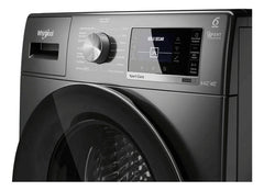 Lavasecarropas Automático Whirlpool Wnc95as Inverter Titanio Gris