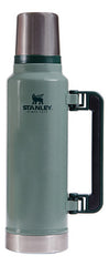 Termo Stanley Clásico De 1.4l Con Asa Plegable Verde