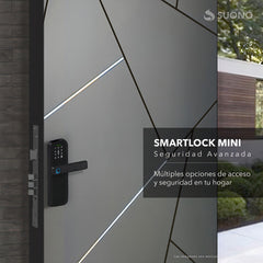 Cerradura Inteligente Suono Smart Lock Mini Huella Digital S Negro