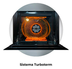 Horno Eléctrico Empotrar Multifunción Longvie He6900x Inox Acero Inoxidable