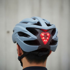 Casco Bicicleta Rollers Visera Ventilacion Regulador Luz Gris L