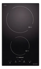 Anafe Inducción Empotrable Ormay Smart Cook I2 2 Focos Táctil 3600w Negro