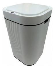 Cesto De Basura Inteligente De 15lts Con Sensor Vivendi Blanco