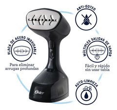 Vaporizador De Telas Portátil Oster Gctes-101 De 240 Ml Negro
