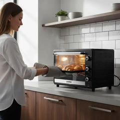 Horno Grill Sansei Hgcsa6324uapi 63l Con Convección Negro