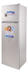 Heladera Con Freezer Ciclica 300l Telefunken Hd300 Silver Color Plateado