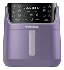 Freidora De Aire Yelmo Fr-7313 9lts Pantalla Táctil Lila Lila