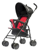 Cochecito De Bebe Paraguitas Bebesit Neuf 1058d Negro Rojo Rojo Negro