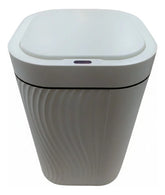 Cesto De Basura Inteligente De 15lts Con Sensor Vivendi Blanco