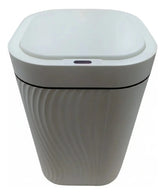 Cesto De Basura Inteligente De 15lts Con Sensor Vivendi Blanco