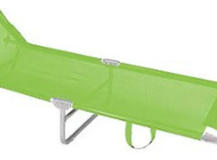 Reposera De Aluminio Verde 4 Posiciones Botafogo Plegable Y Portátil
