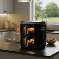 Freidora De Aire Westinghouse Wkaf2201 Air Fryer Digital Negro