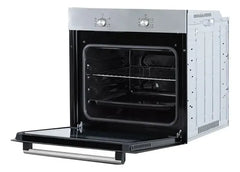 Horno De Empotrar A Gas Escorial He-60 Conveccion 60lts Negro