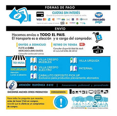 Licuadora Liliana Licuapic Al110 1,5 Lts. 500w 2 Velocidades Negro