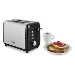 Tostadora Para 2 Rebanadas Atma Toat21vbp Negro Vintage Negro