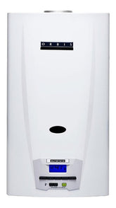 Calefón Gas Gn Orbis 315kso Blanco Encendido Automático Sensor Seguridad