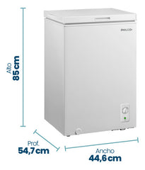 Freezer Horizontal Philco 99 Lts Inverter Blanco Phch099bi