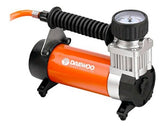 Compresor De Aire Portatil Daewoo Dw55-p Maletin Kit 12v Cts Naranja/negro/gris Monofásica