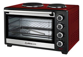 Horno Eléctrico Ultracomb Uc50acn Con 2 Anafes 50lts Rojo