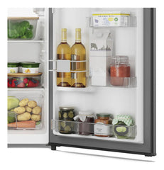 Heladera Frigobar Gafa Hgfm90p Color Plateado Con Capacidad De 90l