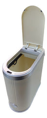 Cesto Basura Rectangular Inteligente Con Sensor Vivendi 12l Beige